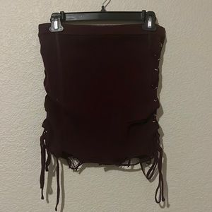 Cute Distressed Forever 21 skirt